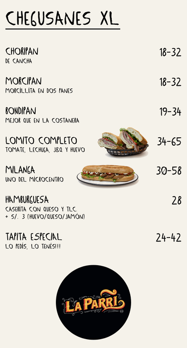 La carta de La Parri, hoja 2 de 2